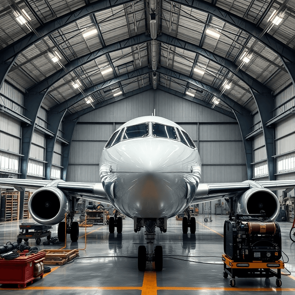 Aircraft hangar